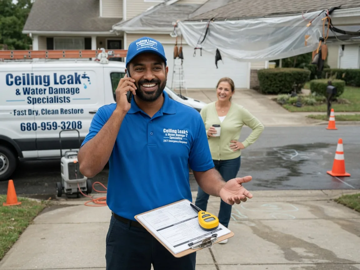 Ceiling Leak Cleanup Brimhall, NM FAQs